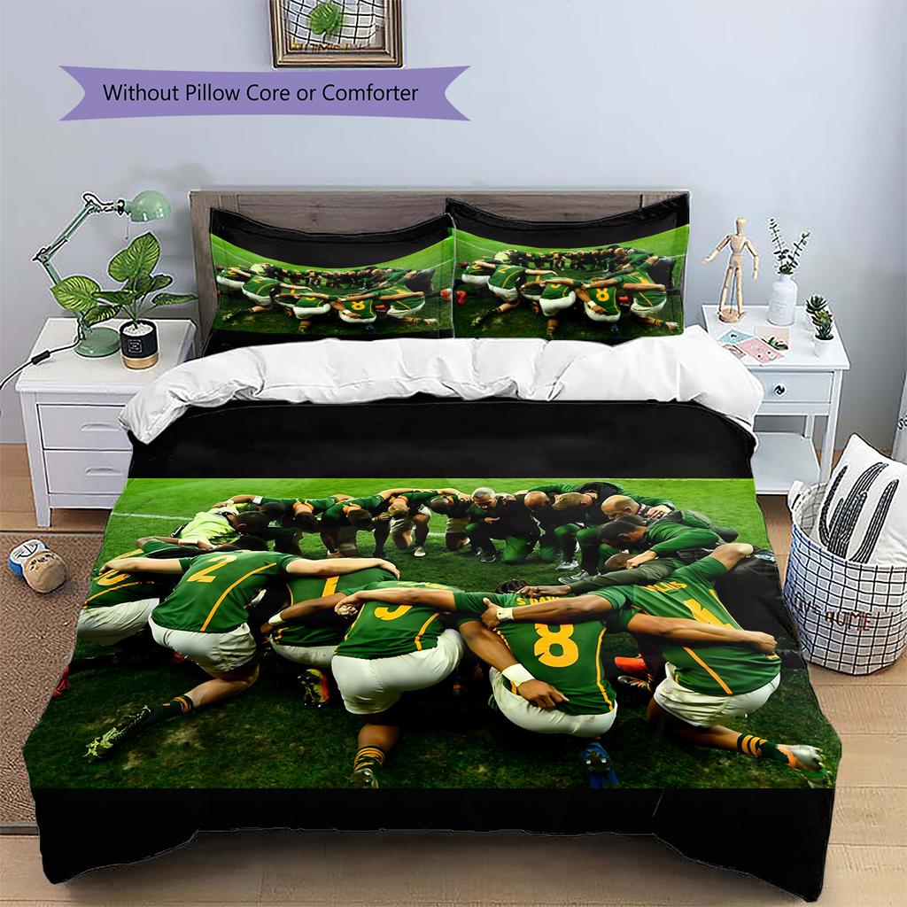 Springboks Pattern Bedding Home Decoration Birthday & Festival Gift (1 * Duvet Cover + 2 * Pillowcase, Without Core)