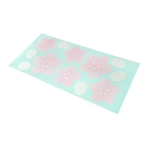 Shoji Hole Concealer Stickers, Sakura, White, Easily Repair Torn or Holed Shoji Screens, Fun to Stick on, Shoji Art, 7045