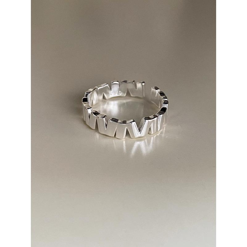 

Кольцо с геометрическим вертикальным крестом из стерлингового серебра S925, нестандартное кольцо в корейском стиле Ins, необычный дизайн, открытое кольцо 925 серебряный