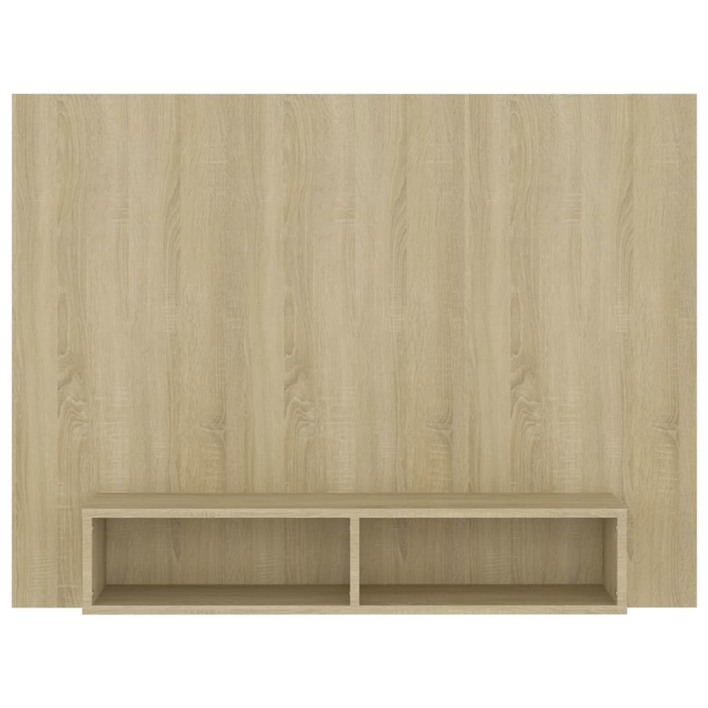TV Wall Cabinet Sonoma Oak 120 x 23.5 x 90 cm Particleboard