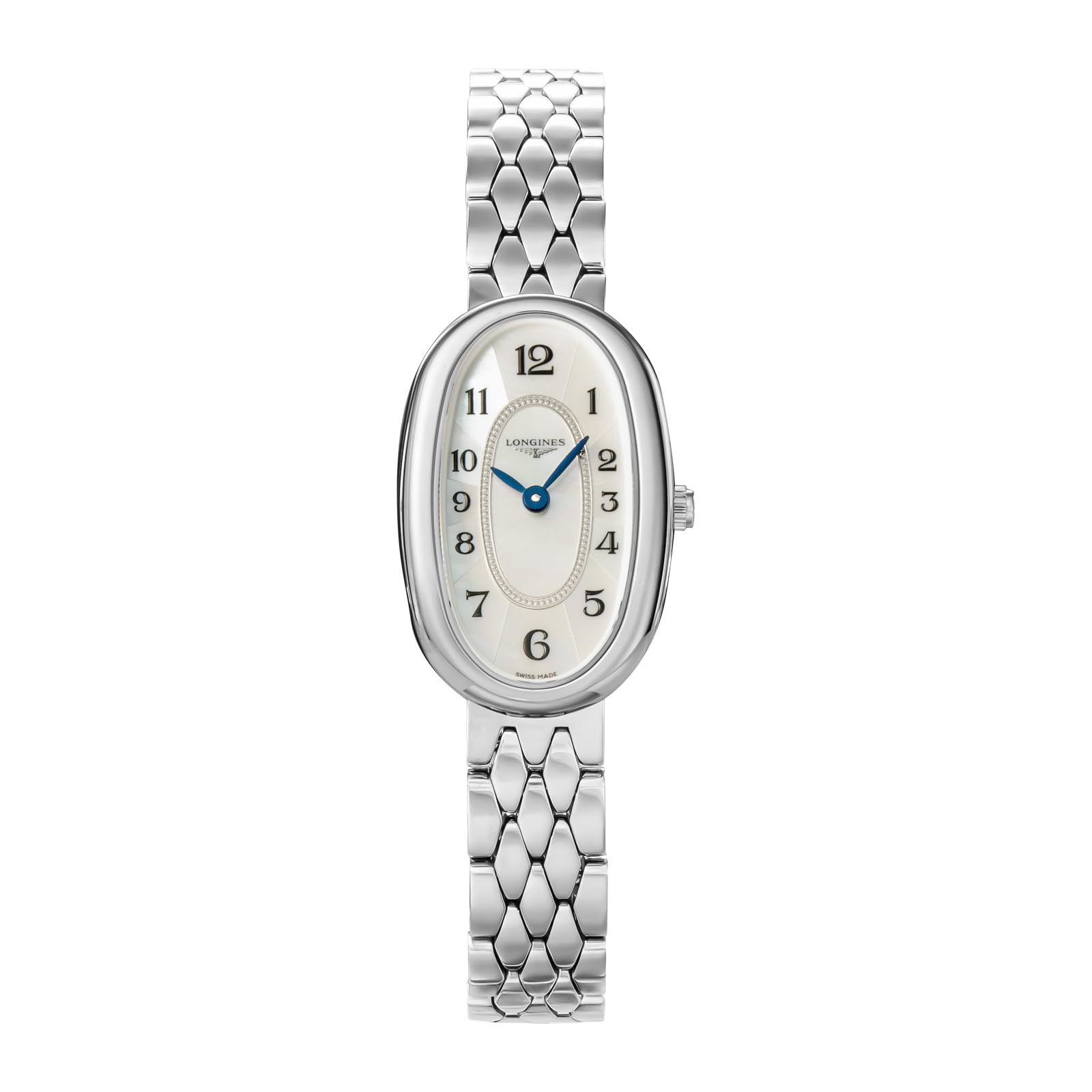 

Longines Symphonette Quartz Water Sapphire White Pearl Stainless Women s Watch, Resistant, Crystal, Dial, Steel, Silver, L2.305.4.83.6 [Used]