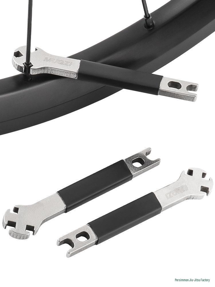 MUQZI Mountain Bike Spoke Wrench - Wheel Building & Adjustment Tool.
