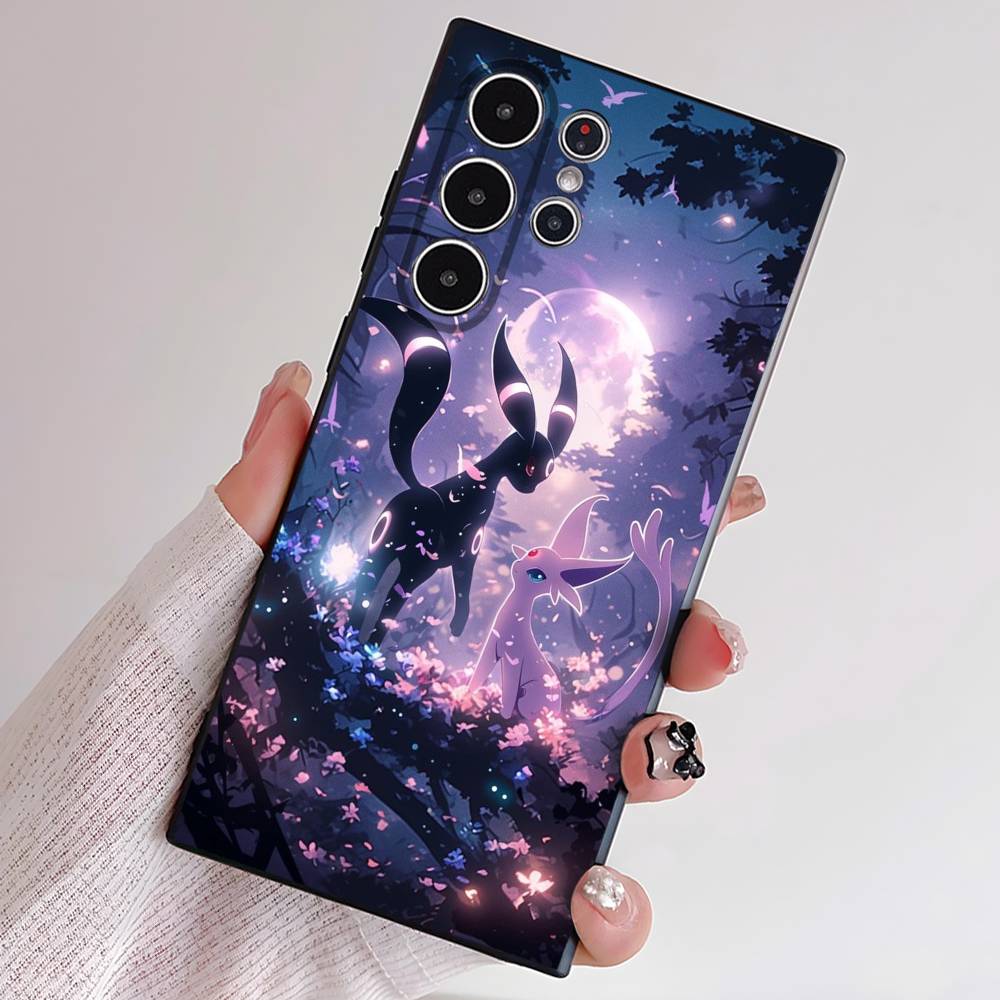 Cartoon Pokemon Anime Phone Case Samsung S21 S22 S23 S24 S25 FE Plus Ultra TPU Soft To Skin-friendly Case