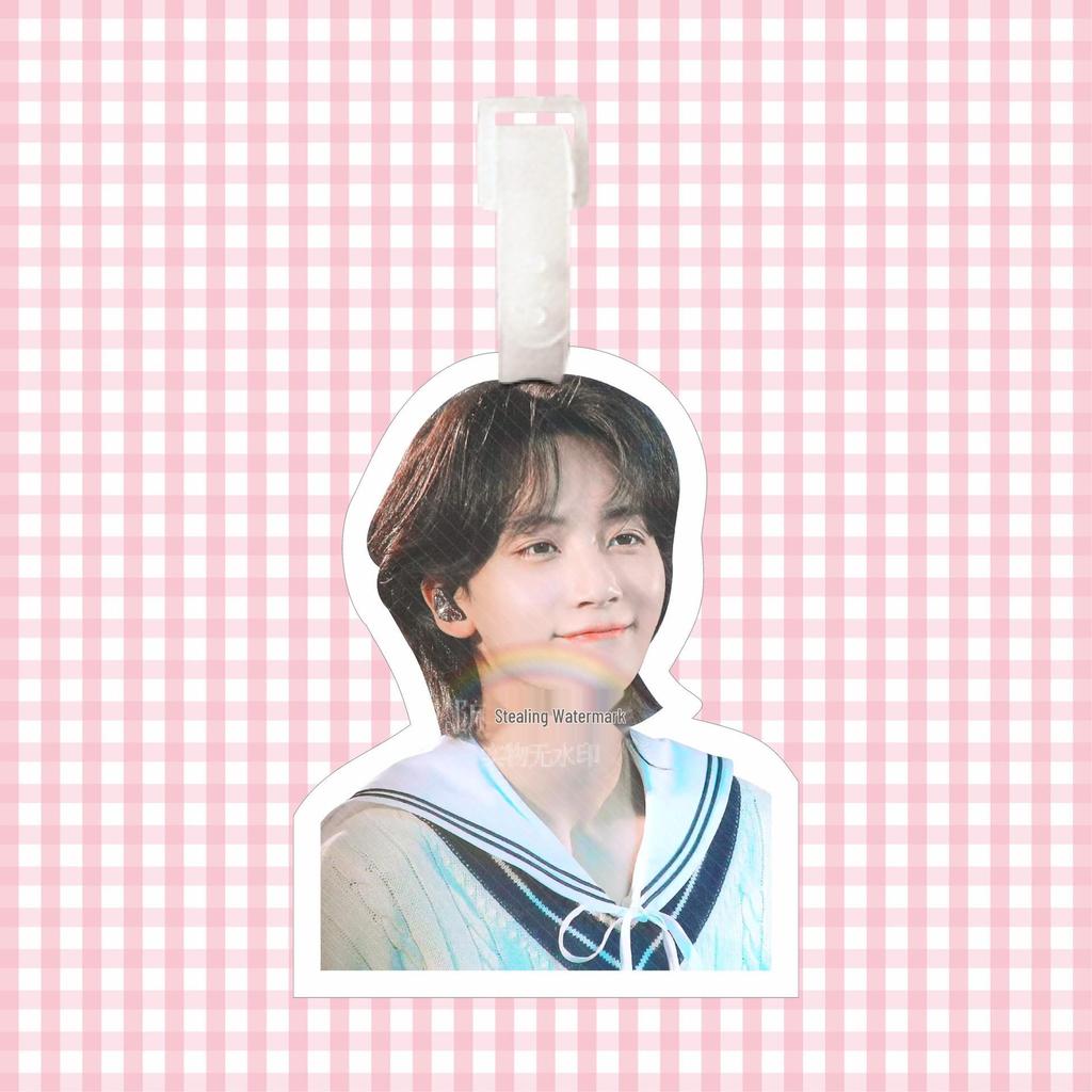 Yoon Jeonghan Seventeen Luggage Tag Keychain Ornament