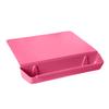 2-in-1 Acrylic Cutting Board with Food Container Slot Thickened Chopping Board for Food Prep Dishwasher Safe Kitchen Accessory