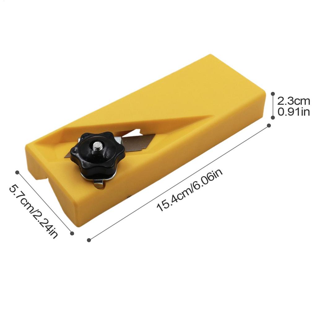 Woodworking Gypsum Board Planer Corner Planer Board Manual Trimming Wood Planer Chamfering Tool Deburring Edge Planing Blade