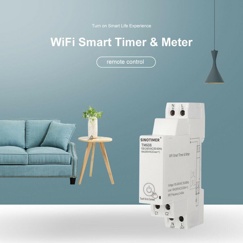 

PDTO Smart WiFi однофазный счетчик энергии ваттметр приложение для мобильного телефона тестер DIN-рейки