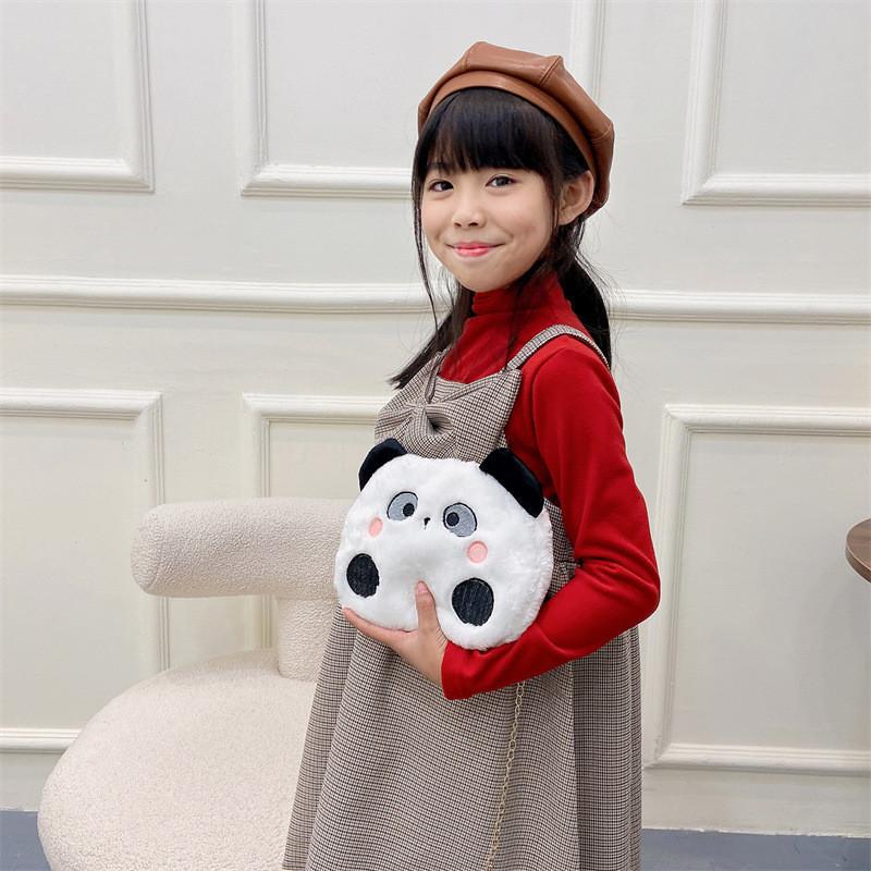 Adorable 2023 Plush Panda Chain Crossbody Bag For Girls Lightweight And Breathable