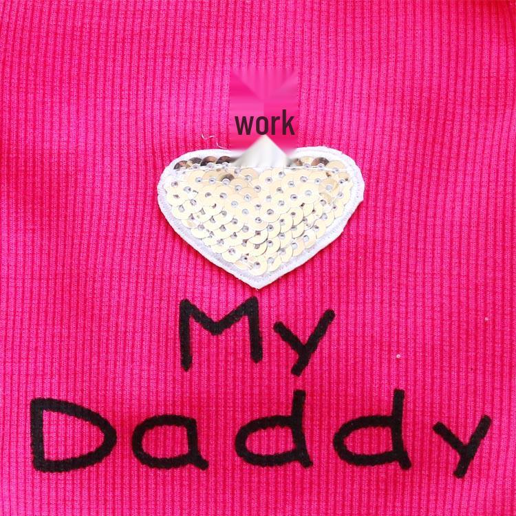 Pet Dog Clothes - Daddy & Mommy Ribbed Vests, 4 Styles for Spring, Summer, Autumn