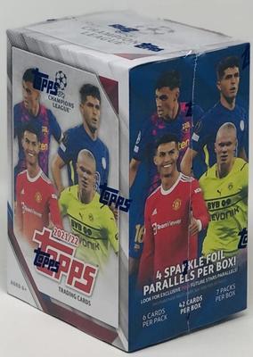 Topps UEFA Champions League Collection Soccer Card Blaster Box Topps Champions League Collection Soccer Card Blaster Box 2021-22