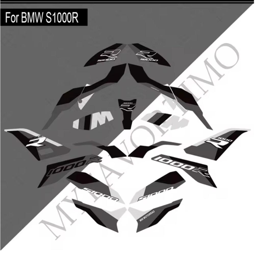 S1000R Motorcycle Body Fairing Protector Tank Knee Pad Stickers Decals For BMW S1000R S1000 R S1000 M M1000R 2021 2022 2023 2024