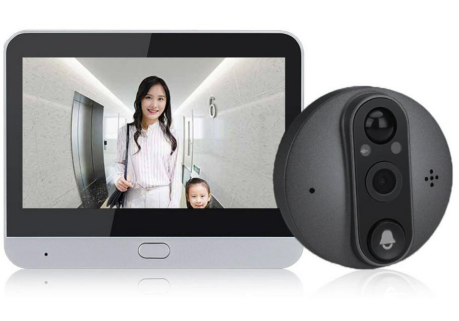 Tuya Smart 3MP Wireless WiFi HD Video Doorbell Camera with Remote Monitoring