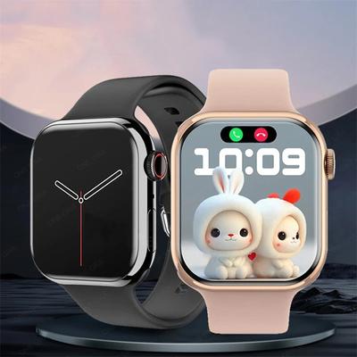 Watch 9 Akıllı Saat Bluetooth Çağrı Erkekler NFC Sağlık Takip Cihazı IP67 Su Geçirmez Kadın Spor Smartwatch