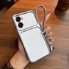 Luxury Big Window Phone Case with Lanyard for OPPO A57 4G Premium Textured Casing