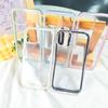 Transparent Colorful Phone Case for Apple 16 14 Pro Max, Shockproof iPhone Protective Cover Customizable