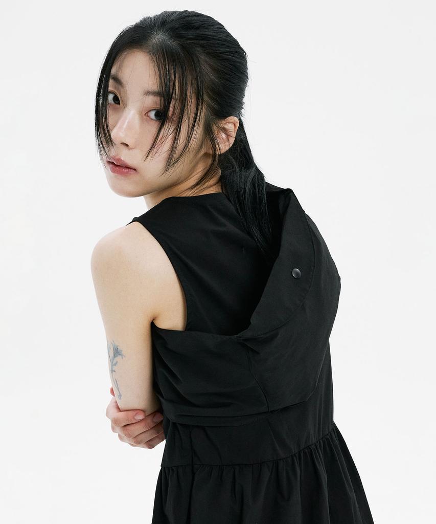 Hanahi Furoshiki Wrap One Piece Black