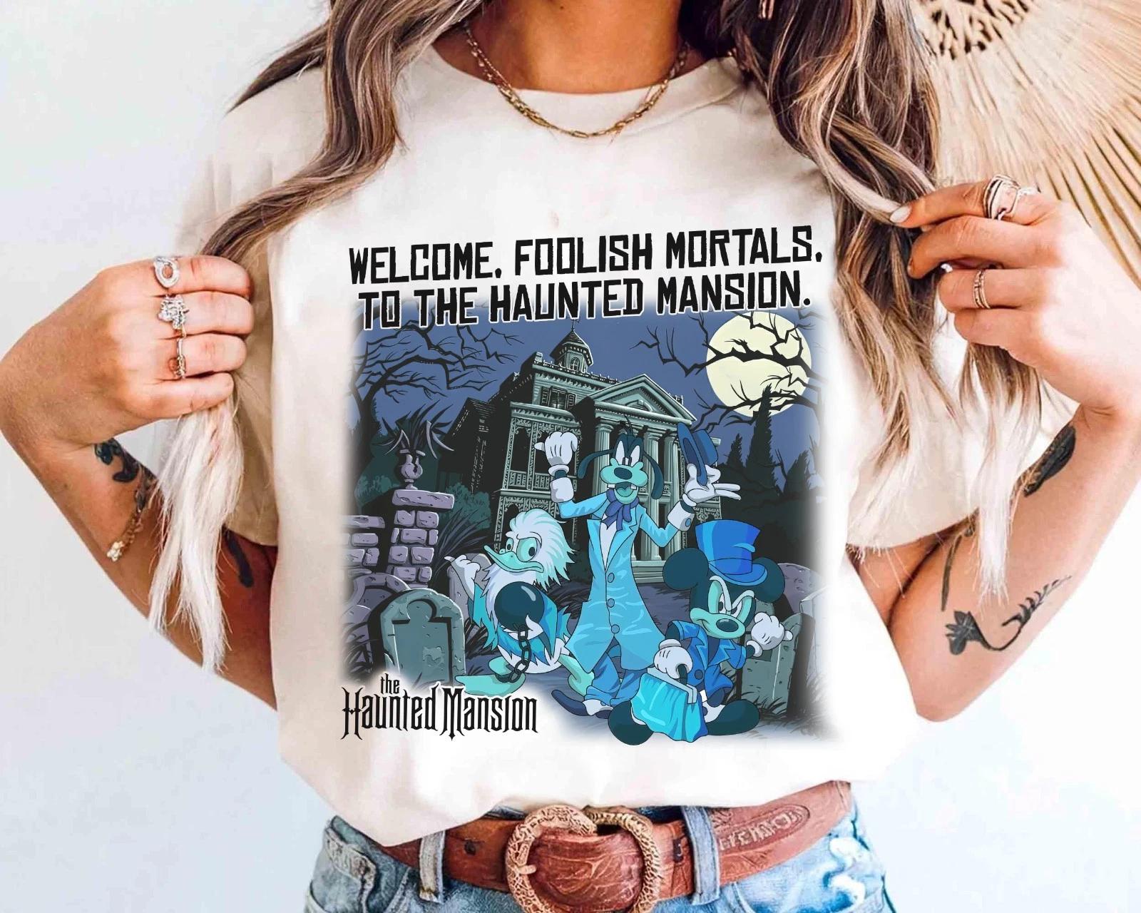 Vintage Disney Haunted Mansion Disney Haunted Mansion Tee Unisex Tee M
