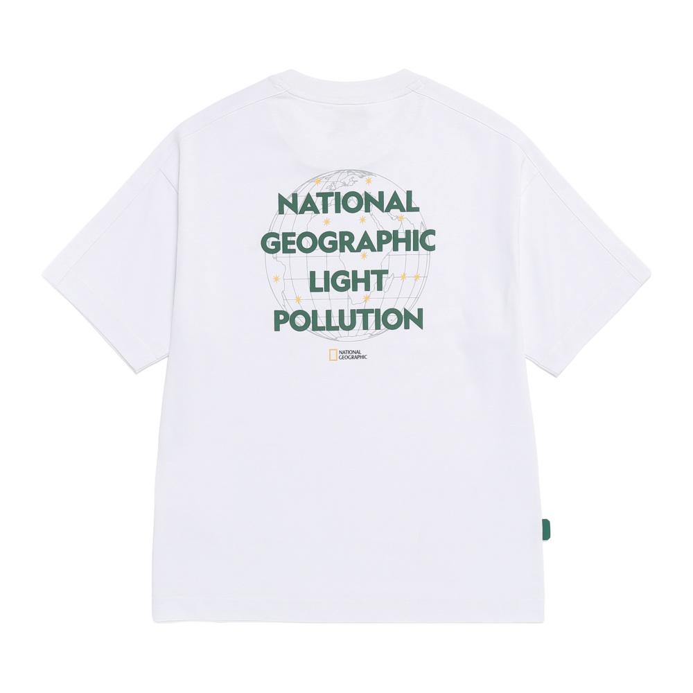 NATIONALGEOGRAPHIC N262Uts972 Caster Graphic Short Sleeve T-Shirt White