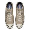 CLOT x Converse 1970s Casual Slip-Resistant Durable High-Top Sneakers for Both Men and Women in Khaki Color