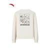ANTA Women's Winter Owl Graphic Fleece Hoodie
