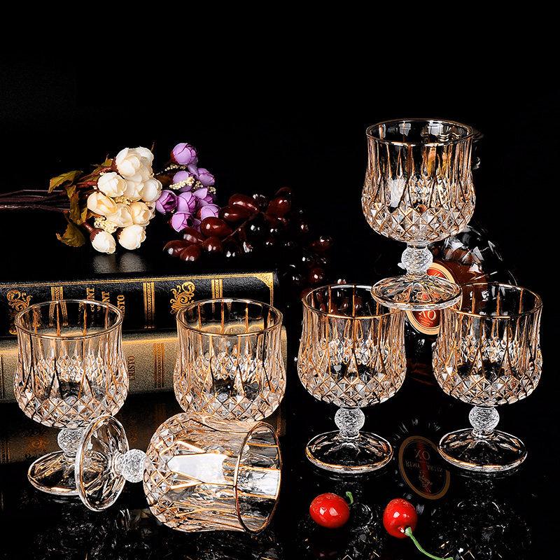 Flavinmci Glass Wine Decanter and Whiskey Glass Set