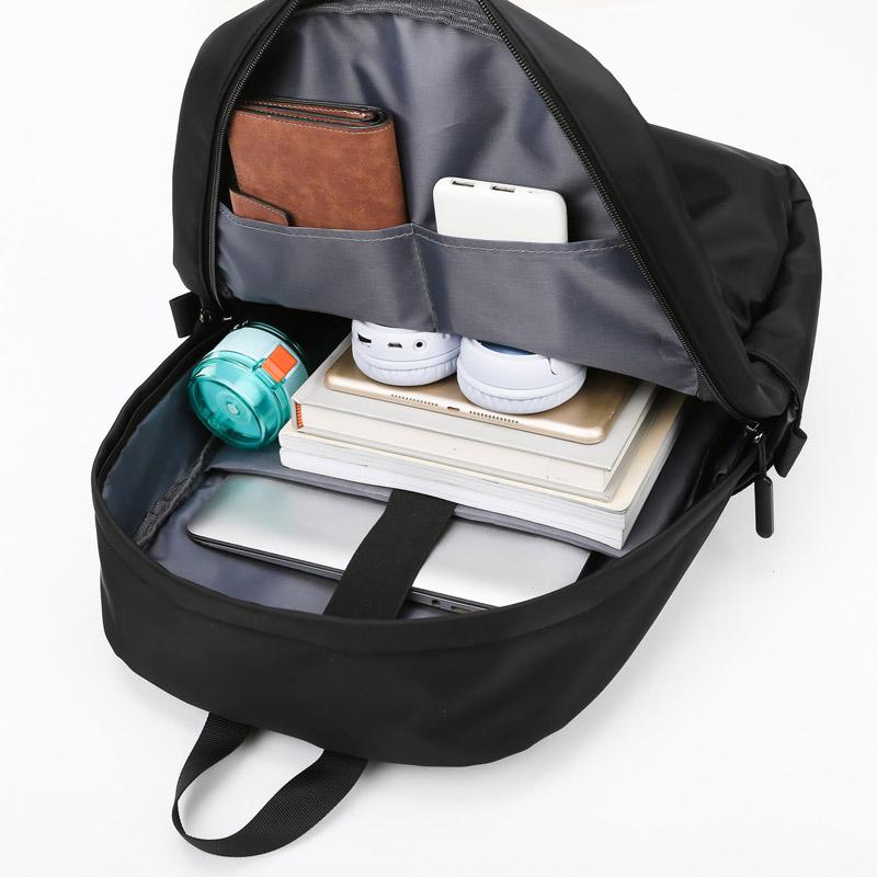1 14 Inch Large Capacity Leisure Schoolbag Sports Simple Men And Women Universal Computer Backpack With Pendant