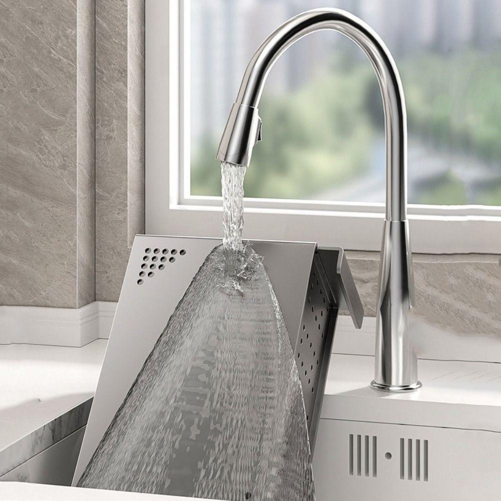Wall Mounted Cutlery Drying Basket Carbon Steel Chopsticks Cage Tableware Drainer  for Kitchen