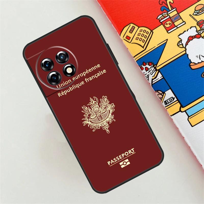 Deutsches Italienisches Französisches Reisepassetui Für OnePlus 10T 8T 12R 10R 9R 12 11 10 9 Pro Nord CE 4 2 Lite N10 N20 N30 Nord 3 Hülle