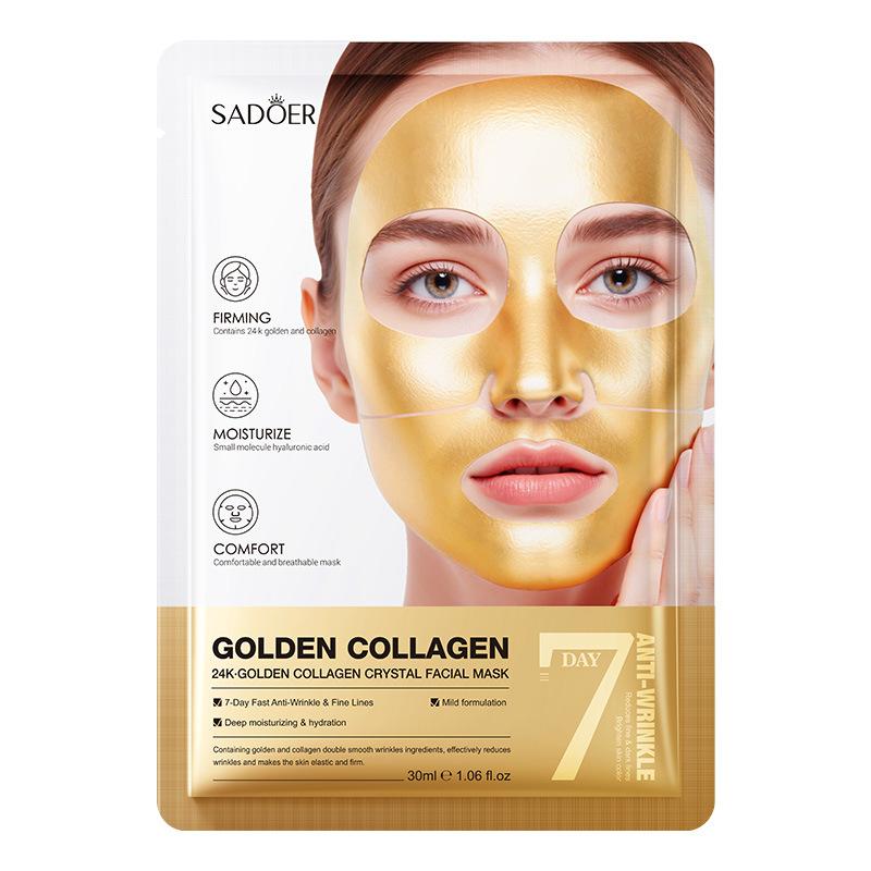 3PCS Segmented Mask 30ml 24K Collagen Crystal Moisturizing Mask Skin Care Products 30ML