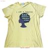 I Am Queen Unisexs Lg Black Beautiful Powerful Strong T Shirt Vintage Slightly Unisex Top For Everyday Wear Comfortable