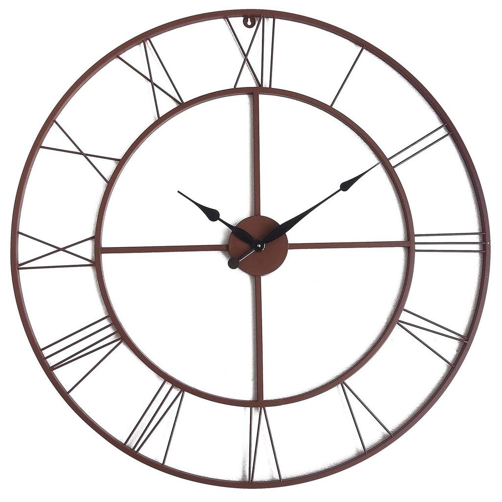 Metall Wanduhr 100 Cm( Schwarz)