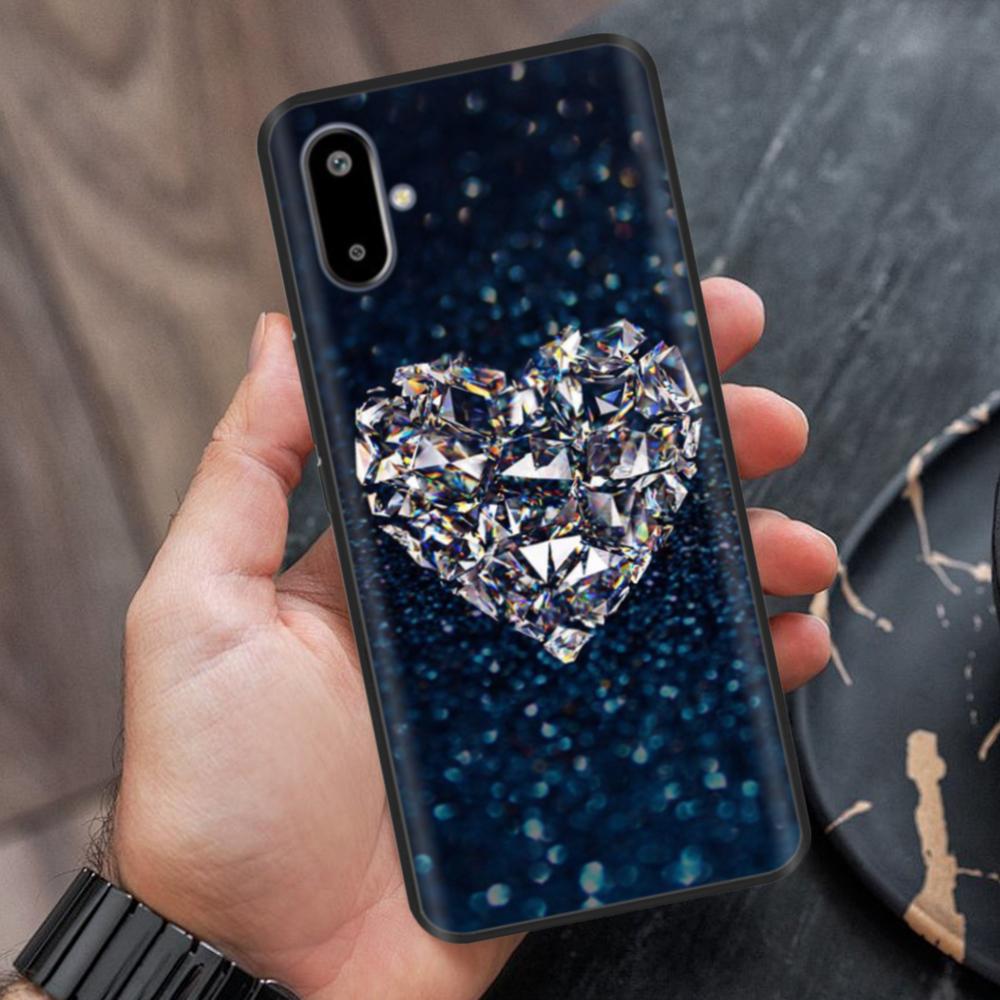 Case For Samsung Galaxy M06 Case 6.74" Cute Flower Cover Soft Silicon Matte Protective Fundas For Samsung F06 Bags Cartoon Shell
