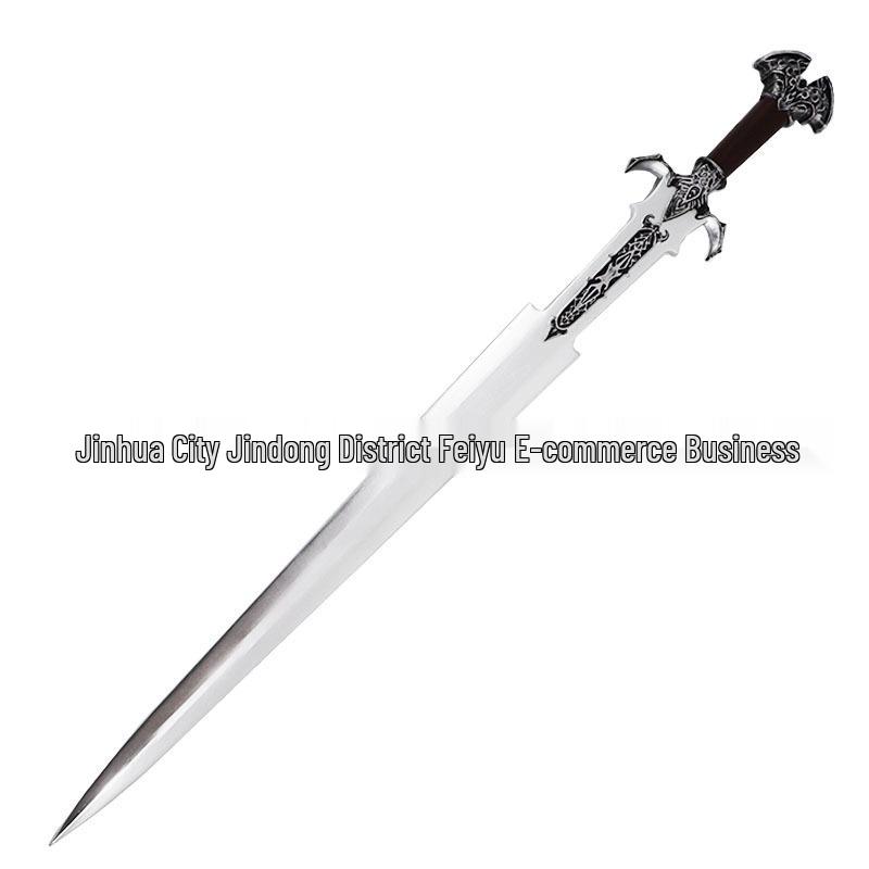 Lord of the Rings Western Sword Ornament: PU Rubber Toy Sword for Roman Knight Role Play