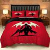 Devil May Cry Pattern Bedding Quilt Set Quilt Cover Pillowcase Home Birthday Gift(1 * duvet cover + 2 * pillowcase, without core)