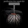 11 pcs/Box Auto Tire Repair Set Puncture Repair Tool Car Van Motorcycle Bike Emergency Duty Tubeless Tire Repair Kit Rivet Tools