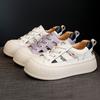 Women's Shoes Leather Casual White Shoes Sneakers