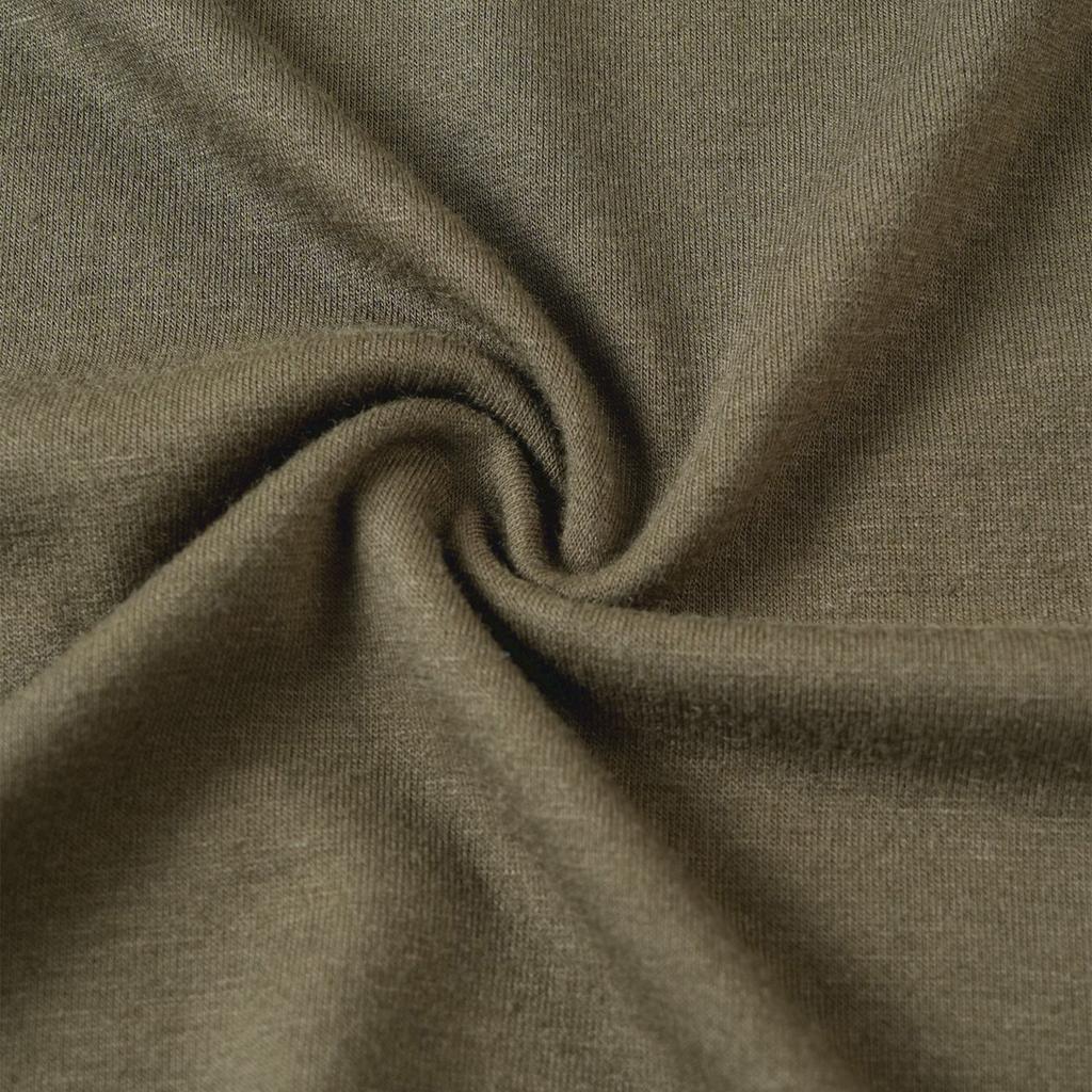 Men'S Round Neck Long Sleeved Fashionable Casual Sports Top