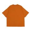 New Era Short Sleeve Oversized Rust Orange Black Oversized Cotton Tee Box Logo T-shirt S/S
