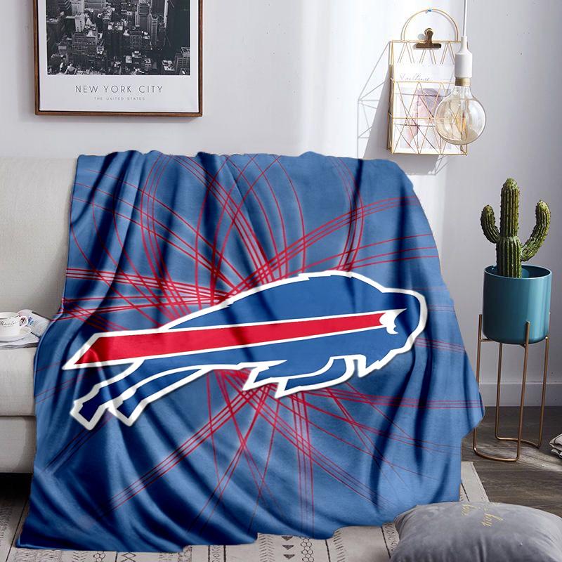 Buffalo Basketball Art Blanket Lightweight Flannel Bedding Blanket Perfect for Travel, Camping, Living Rooms, Offices, Sofas, Fan Christmas Gift