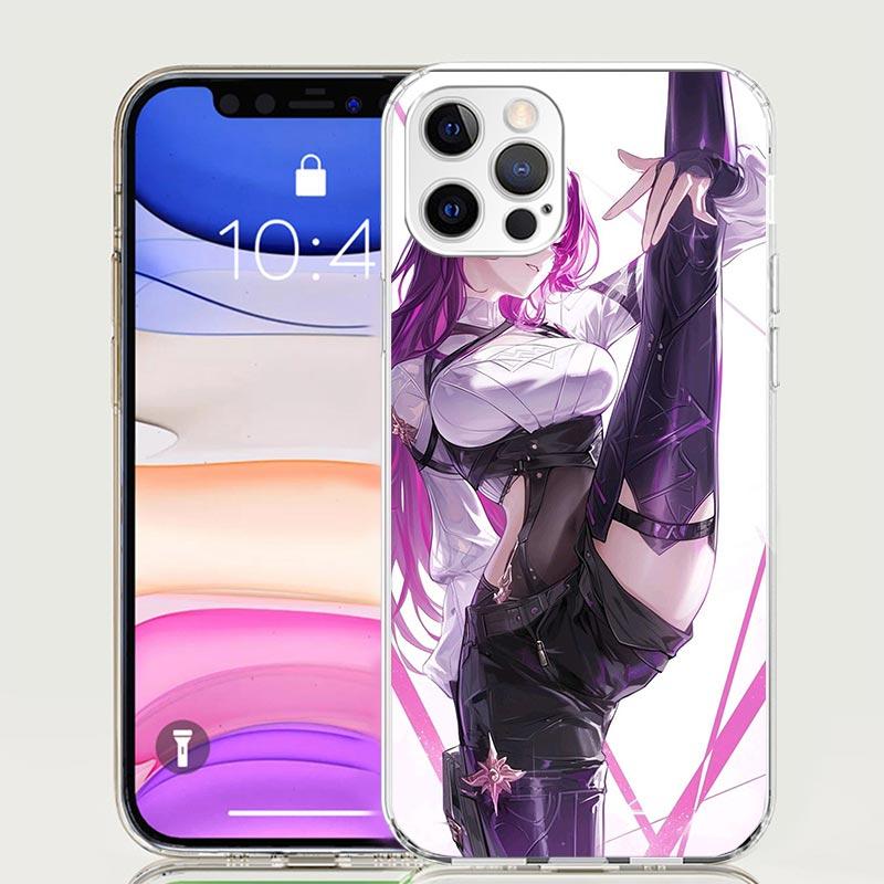 Honkai Star Rail Kafka Phone Case for Apple iPhone 17 Air 16 15 Plus 14 + 13 Mini 12 11 Pro Max 7 8 SE 16Max Soft Shell Cover Co