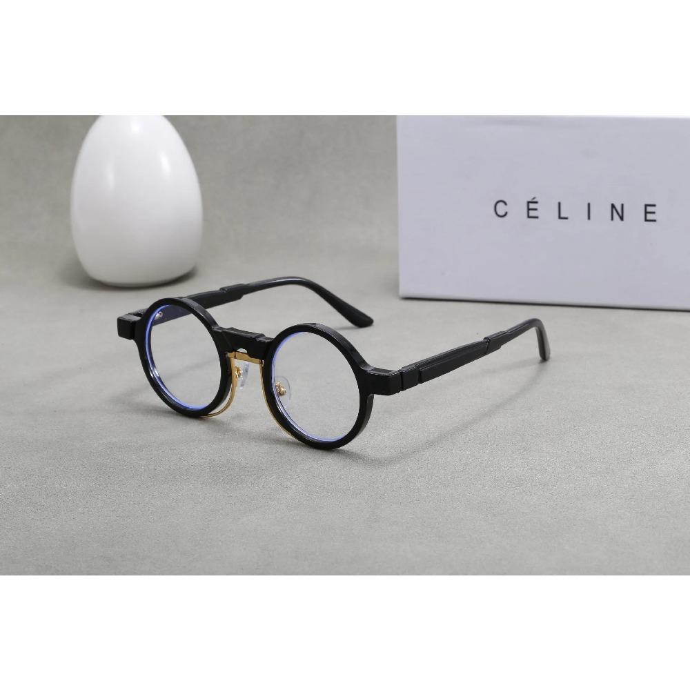 German niche circular retro handmade glasses frame women men 2024 High quality trending product fashion anti blue light glasses