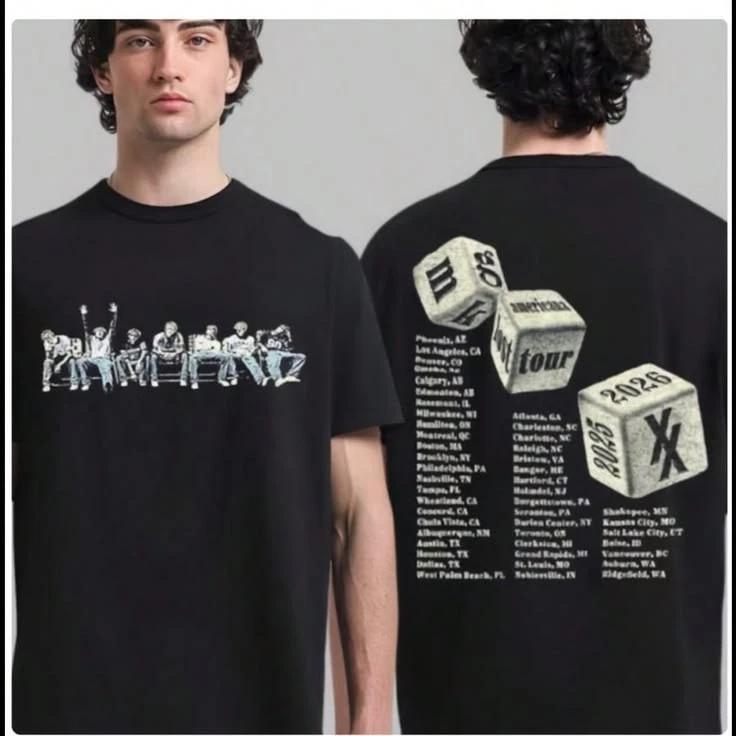 MGK Lost Americana Tour 2025 - 2026 Rock Music T-shirt L