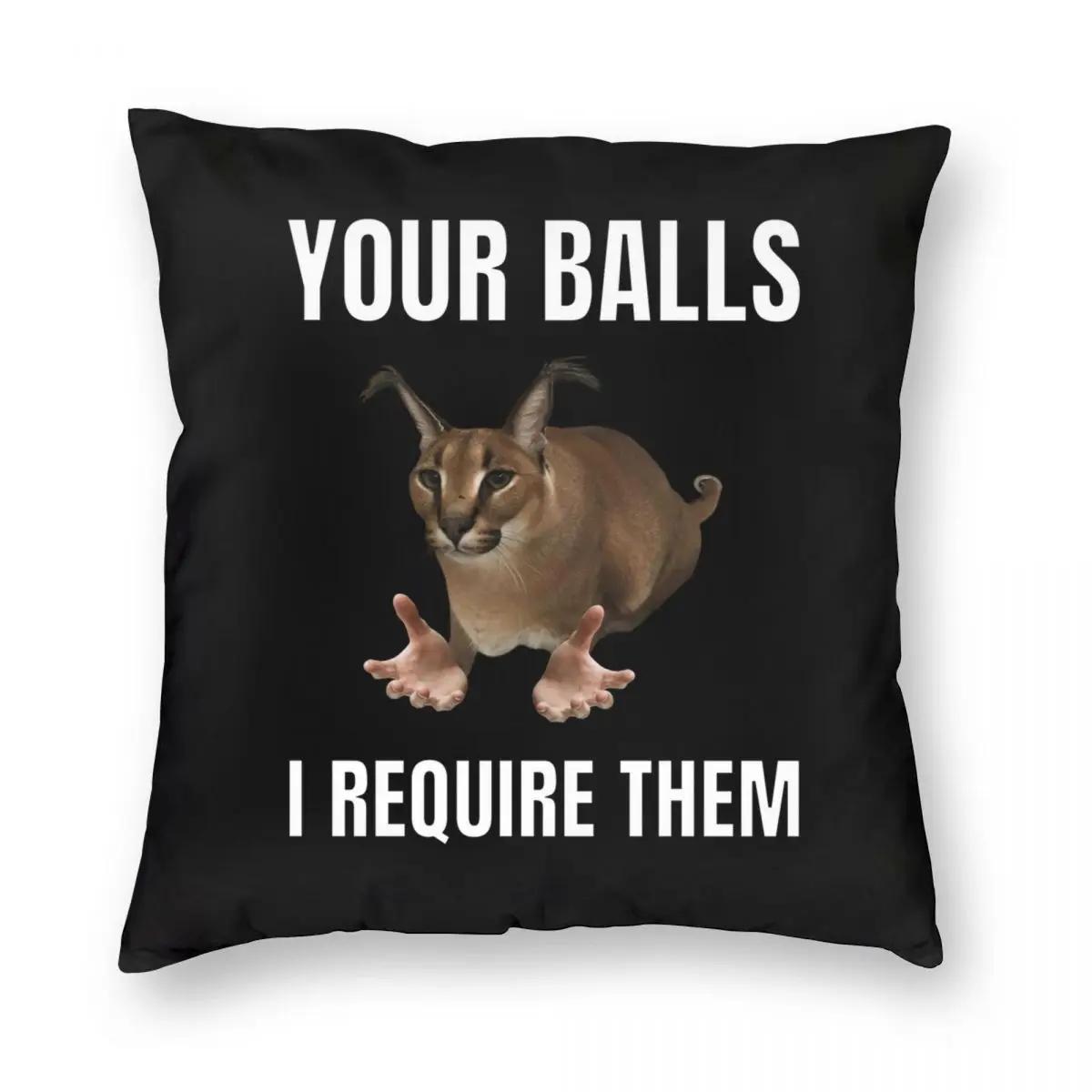 

Большой Флоппа Большой Кот Мем Кот В Ванне Наволочка Мягкий Полиэстер Чехол для Подушки Декоративный Чехол для Подушки Спальня Квадратный X 66x66cm