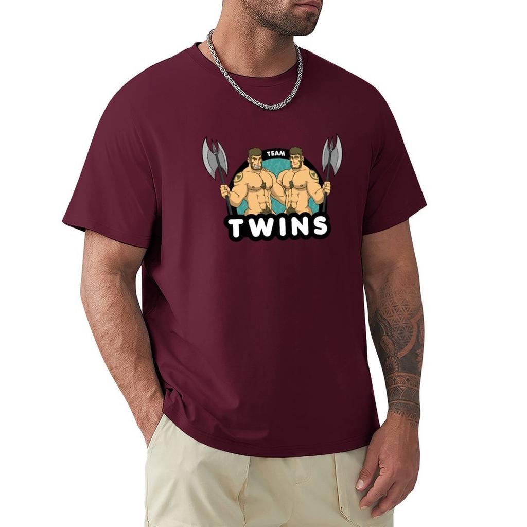 Team Twins - Robin Morningwood Adventure T-Shirt Quick Drying Man Clothes Mens Clothing