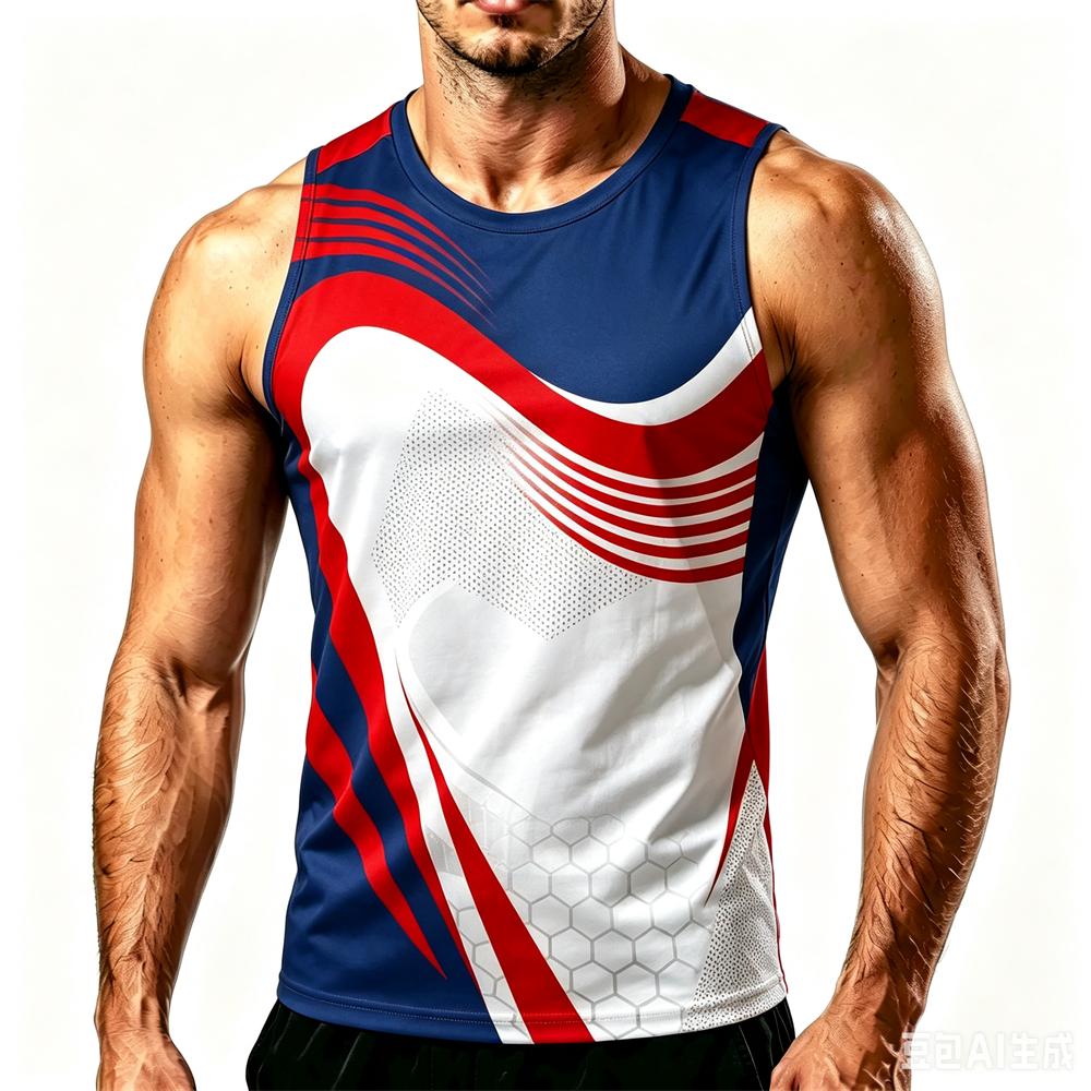 Outdoor Running Sports Men's Tank Tops Fashion 3D Print Vest Summer Quick Dry Breathable Gym Tees Casual O-neck Sleeveless Shirt
