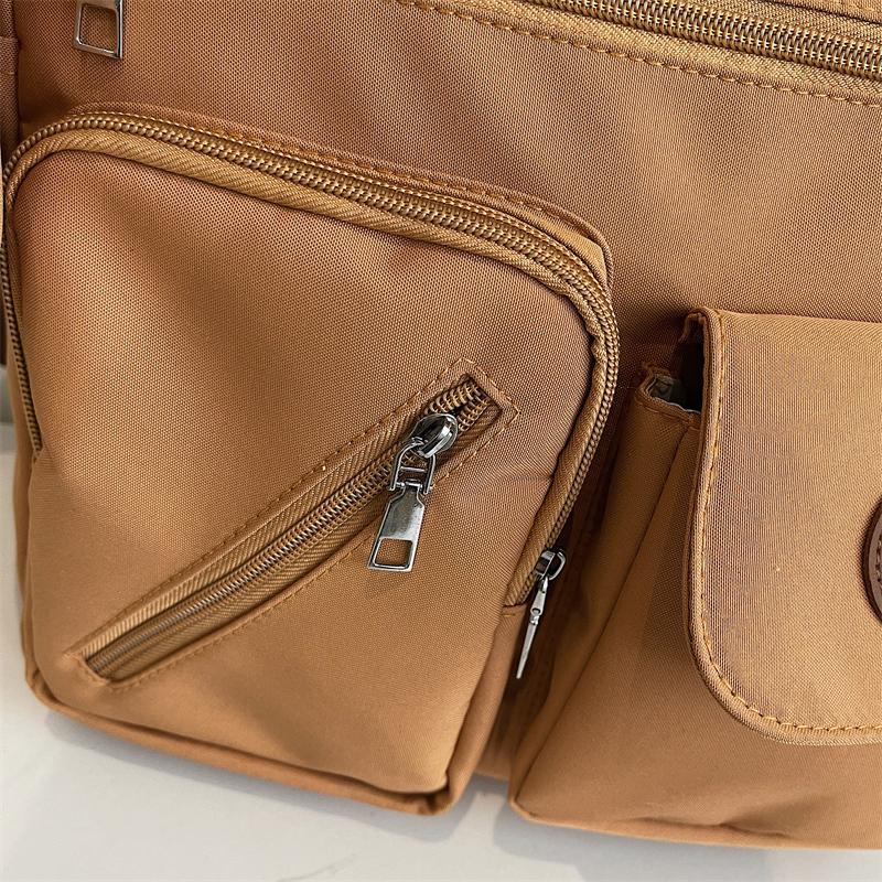 Crossbody Handbag Women's Multi-Pocket Tote Bag Lightweight Capacity Commuter Shoulder Bag