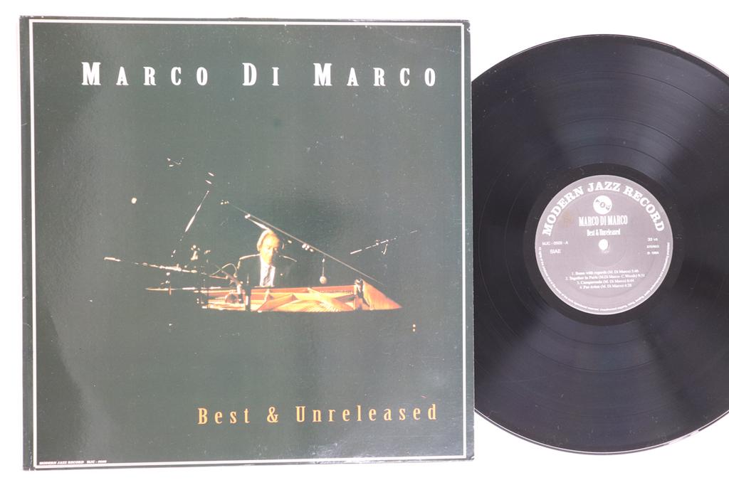 LP Record MARCO DI MARCO - Best & Unreleased MJC0500 MODERN JAZZ 1994 Italy Jazz Used