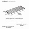 YouShu Retractable 304 Stainless Steel Over-Sink Dish Rack