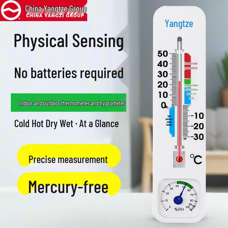 Yangtze Digital Thermometer and Hygrometer for Indoor and Greenhouse Use