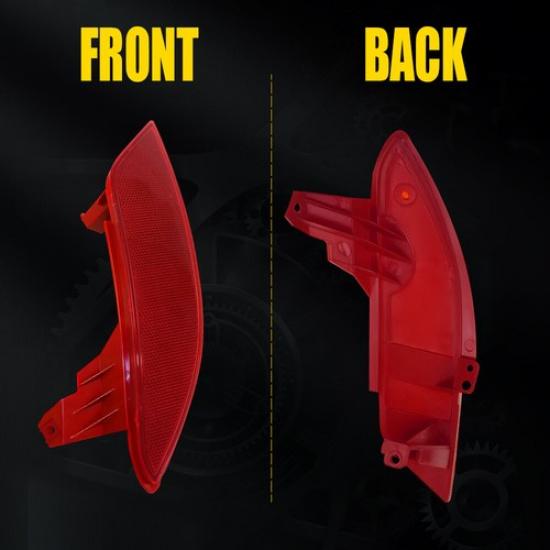For 2016- Honda HR-V HRV Rear Reflector Bumper Red Lens Right Passenger Side